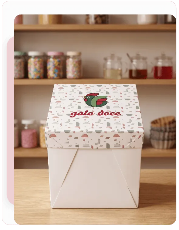 Galo Doce Site BPapier Embalagens Personalizadas para a sua empresa